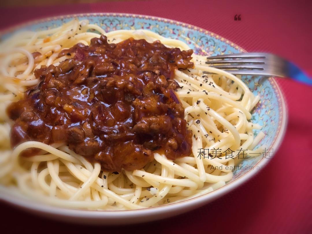 意大利肉酱面