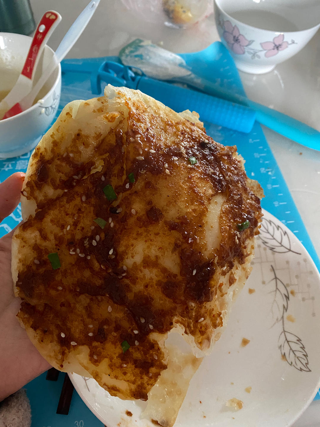 完爆路边摊❗️一学就会的酱香饼❗️好吃到爆炸💥