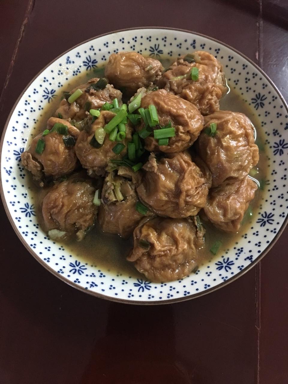油面筋酿肉