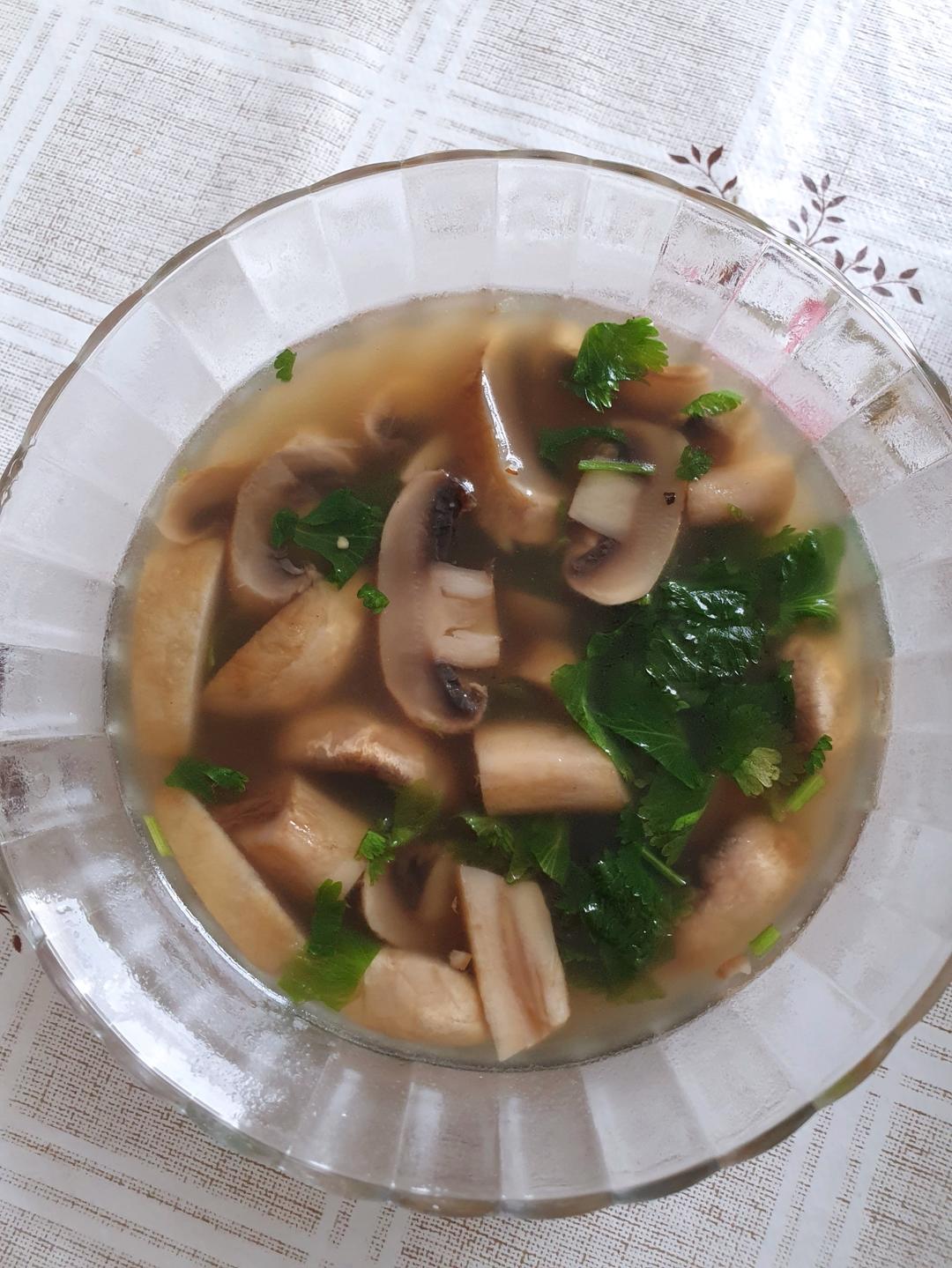 0厨艺做蘑菇汤一样味极鲜