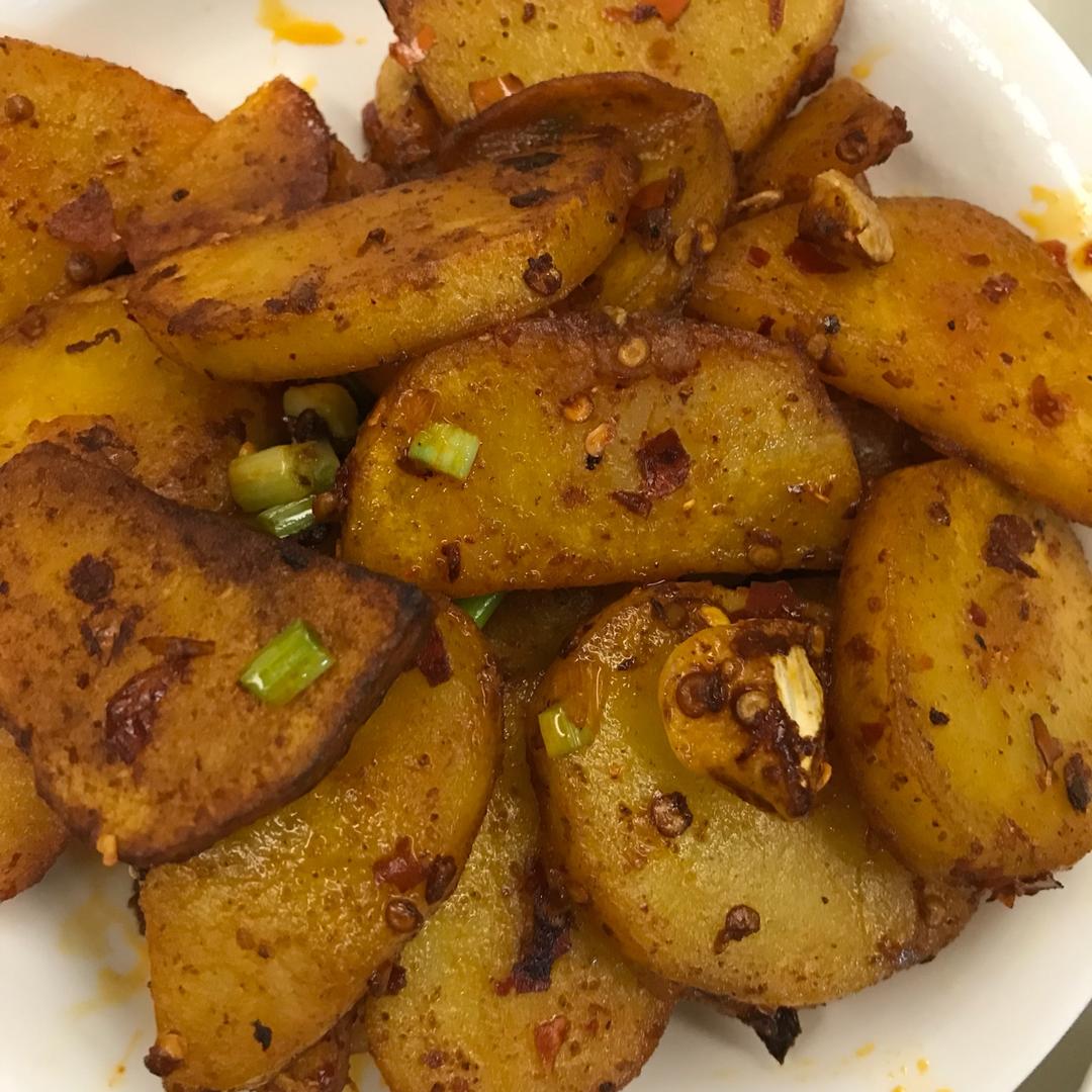 干锅土豆片