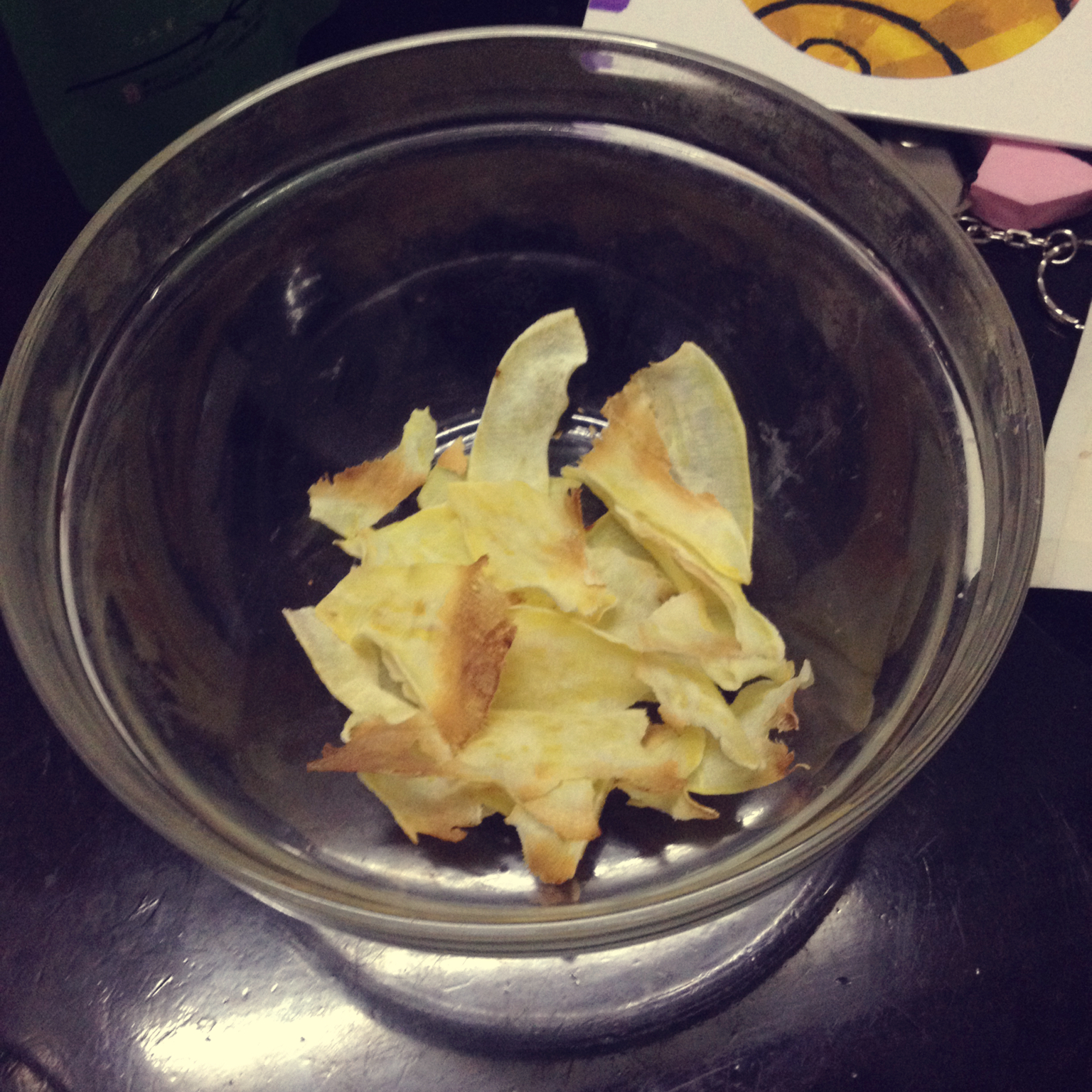 （无油烘焙）无油红薯片