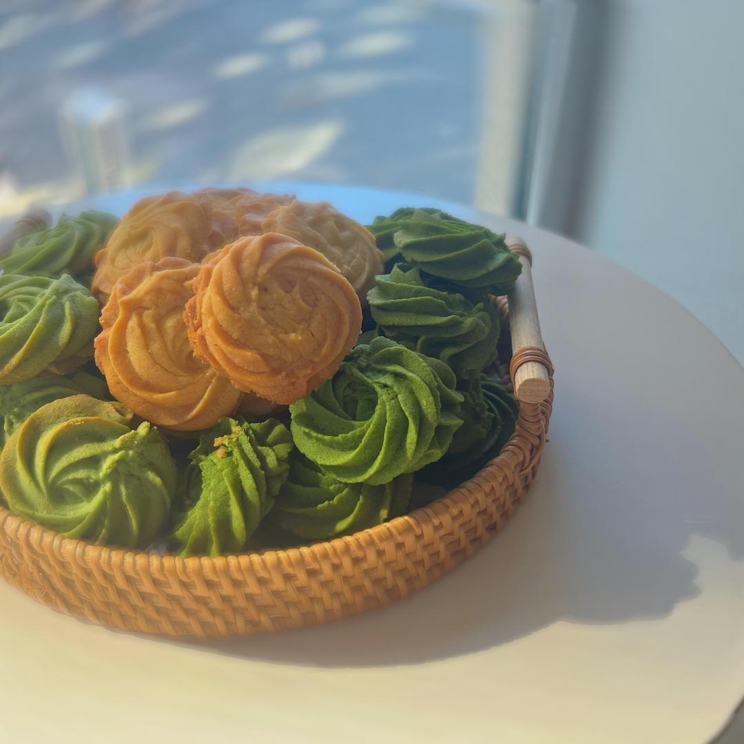 零失败花纹超级立体的黄油曲奇