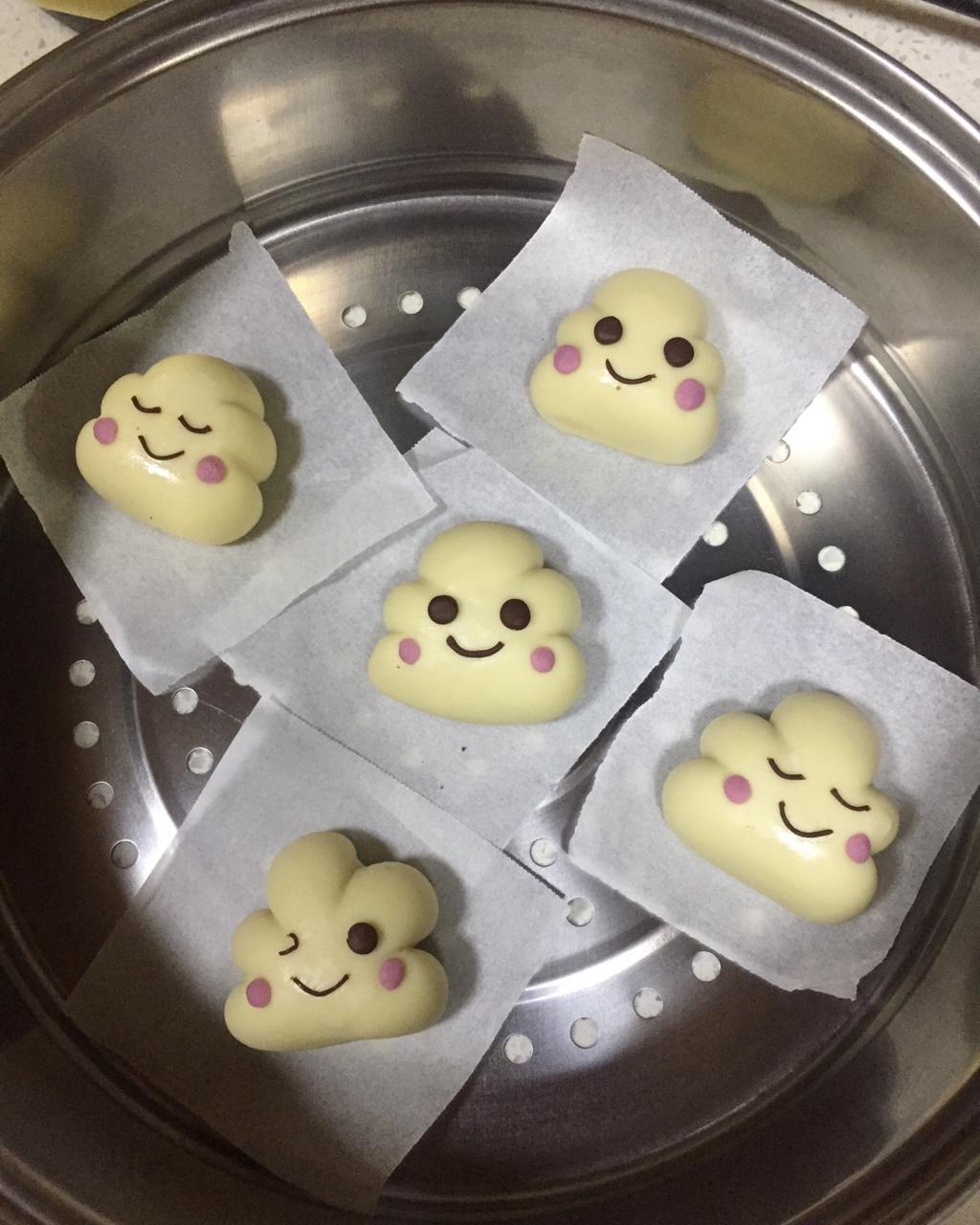 《Tinrry+》美姬老师教你做可爱云朵造型馒头