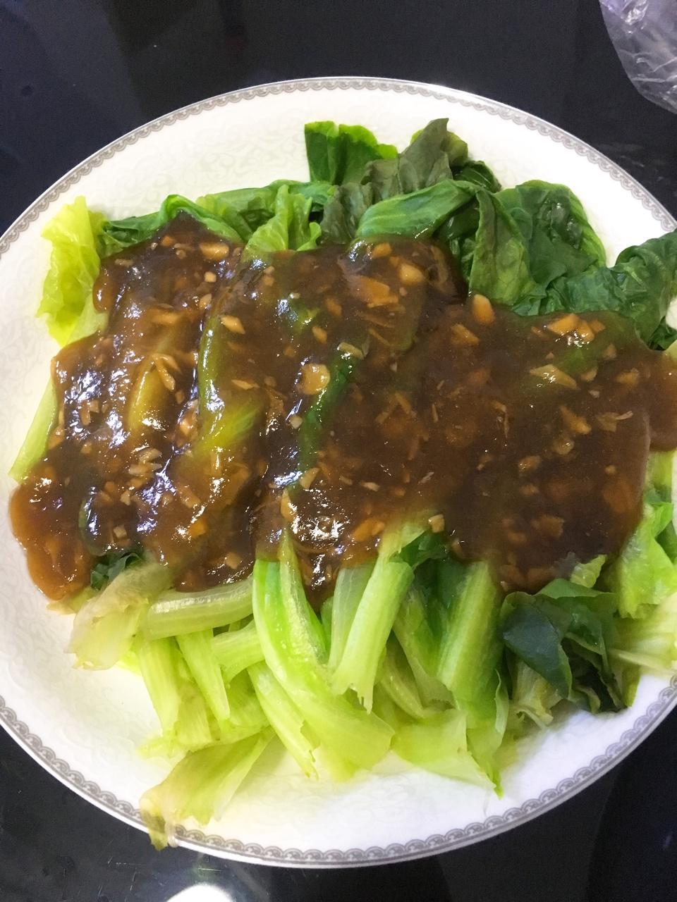 家常菜 蚝油生菜