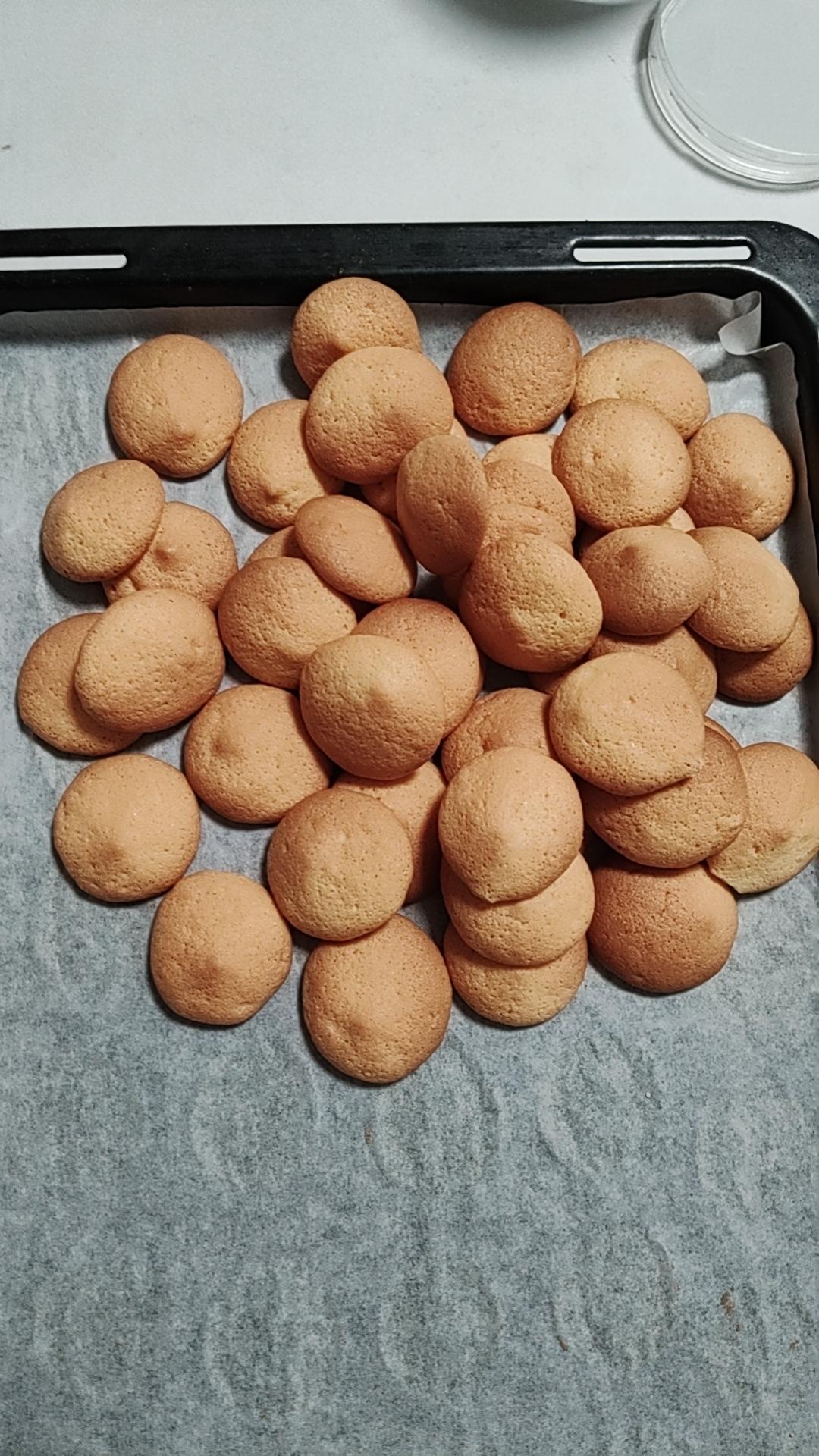 一次就成功的手指饼干～