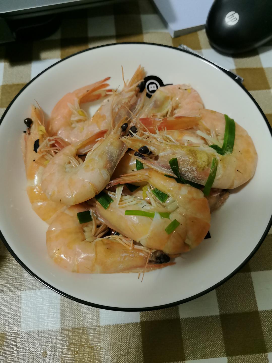 水煮对虾