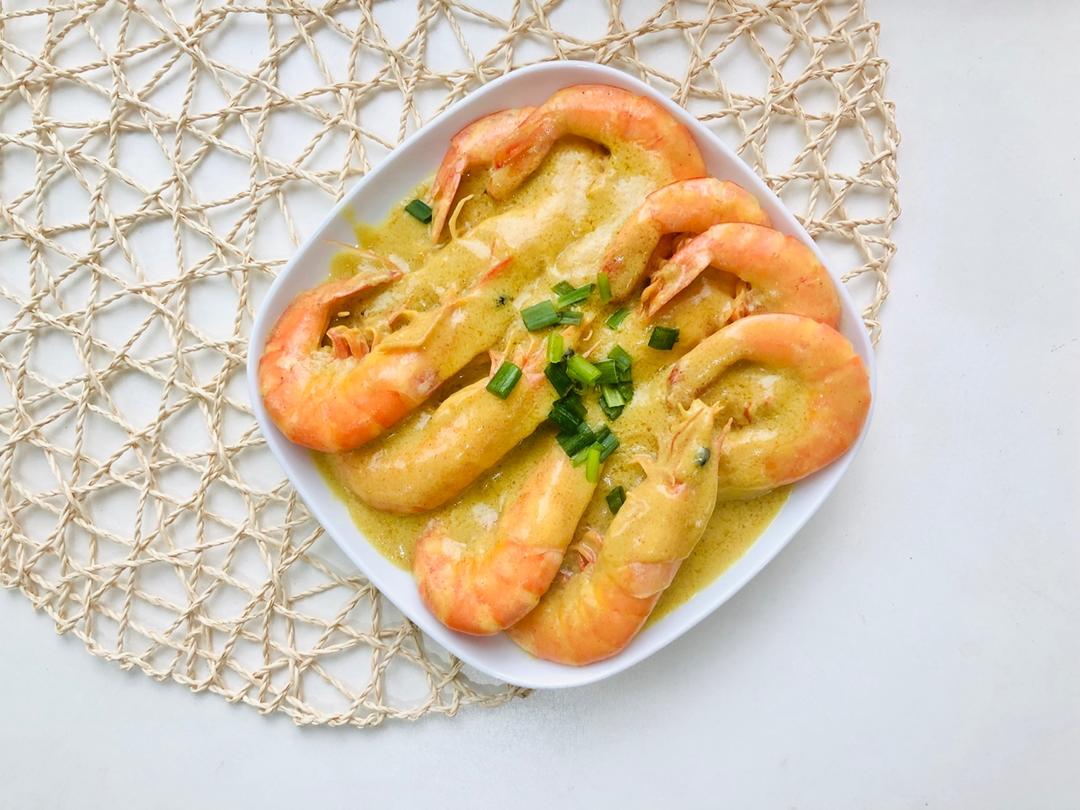 椰香咖喱大虾（米饭杀手）