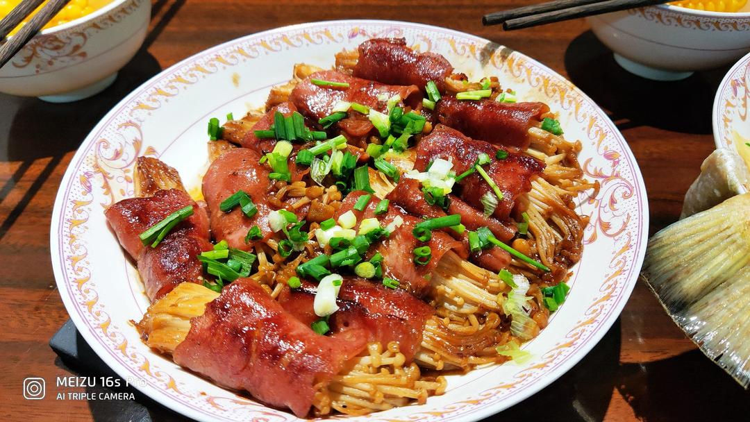 金针菇培根卷