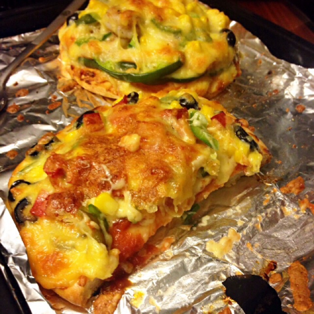 简易快好吃到爆的披萨