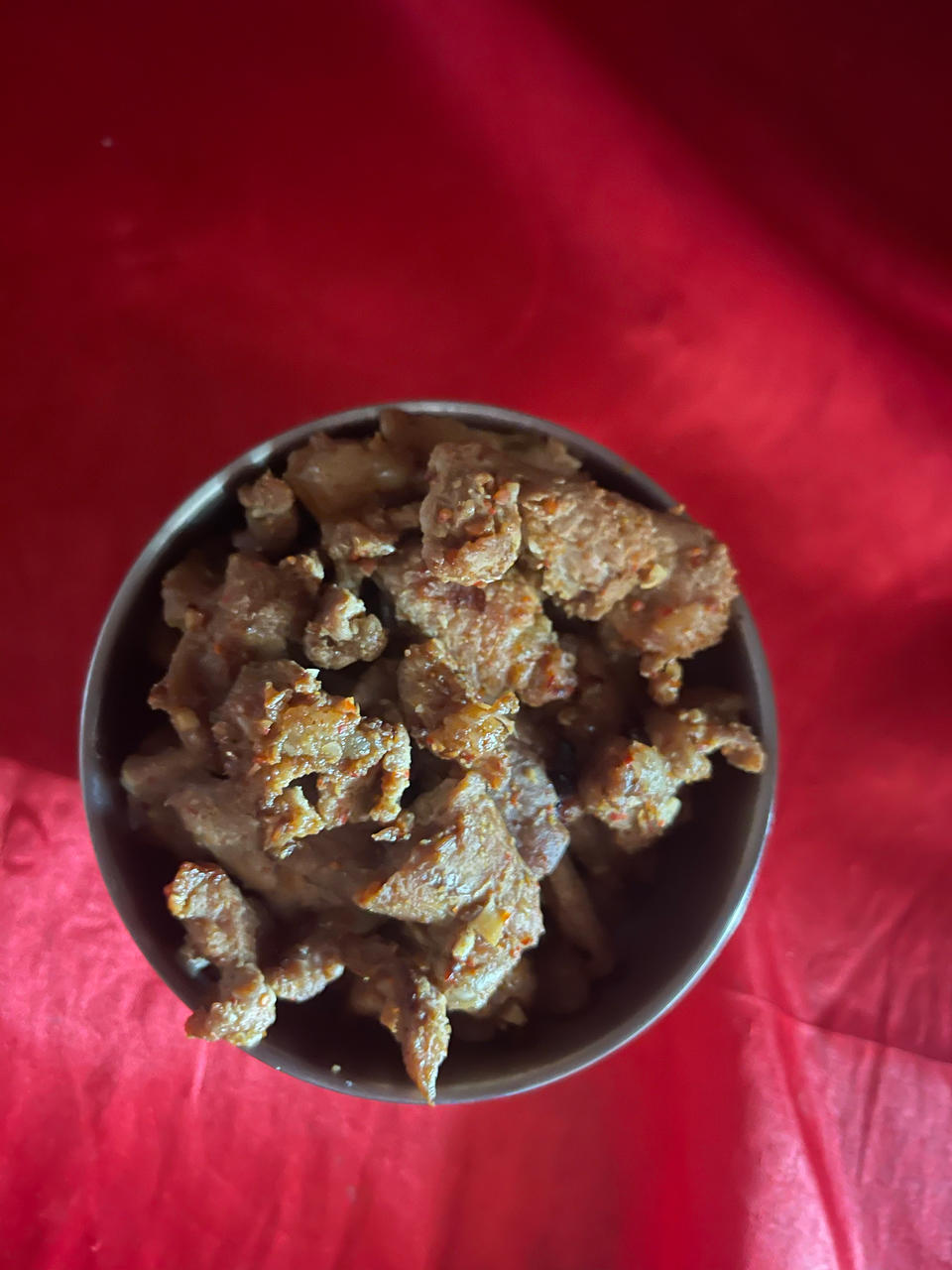 好吃到舔手指‼️秘制蒜香孜然烤五花肉～