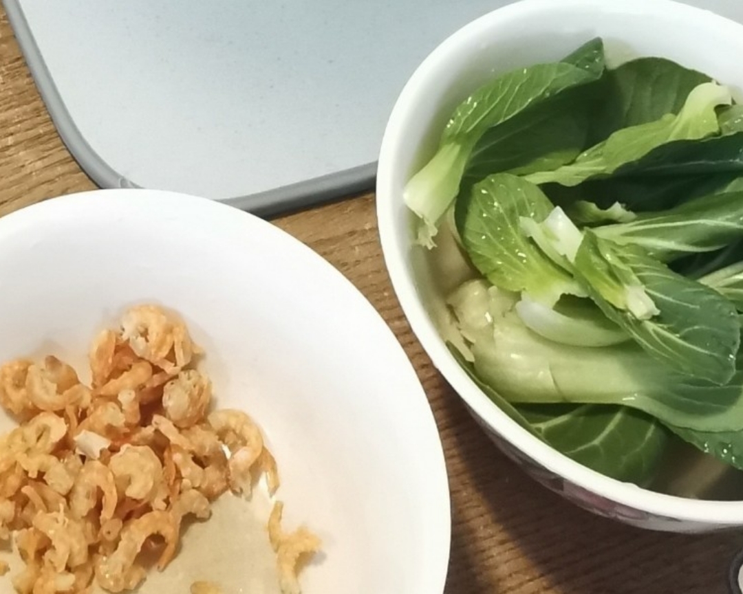 超简单✨瘦肉海米青菜粥✨零基础😊的做法 步骤2