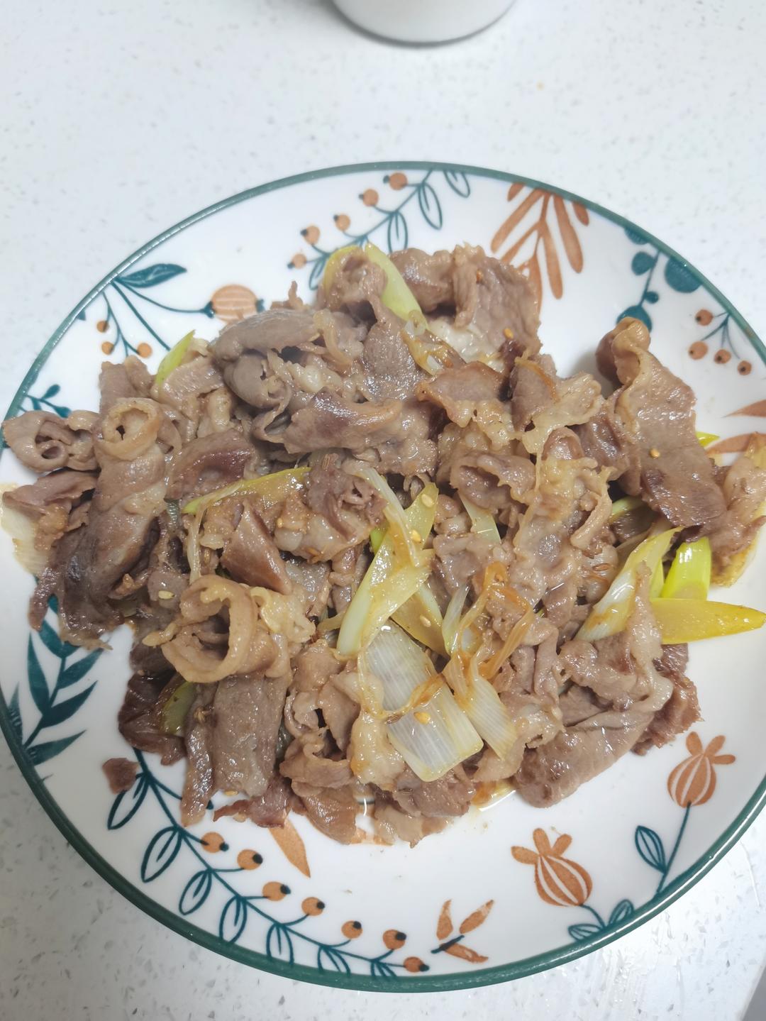 葱爆孜然羊肉