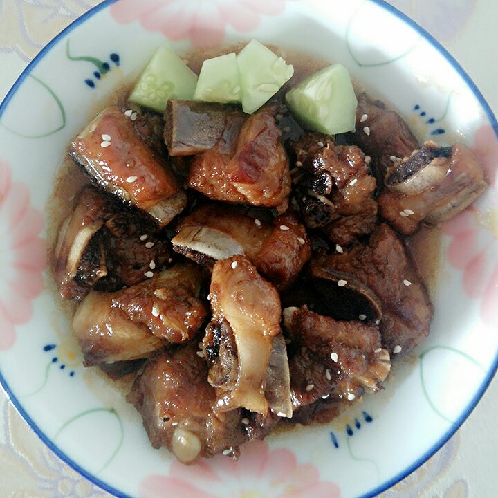 懒人版糖醋排骨