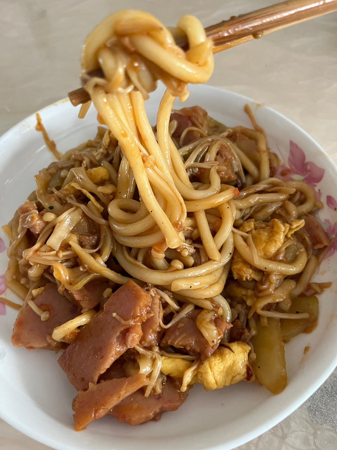 绝啊！炒乌冬面