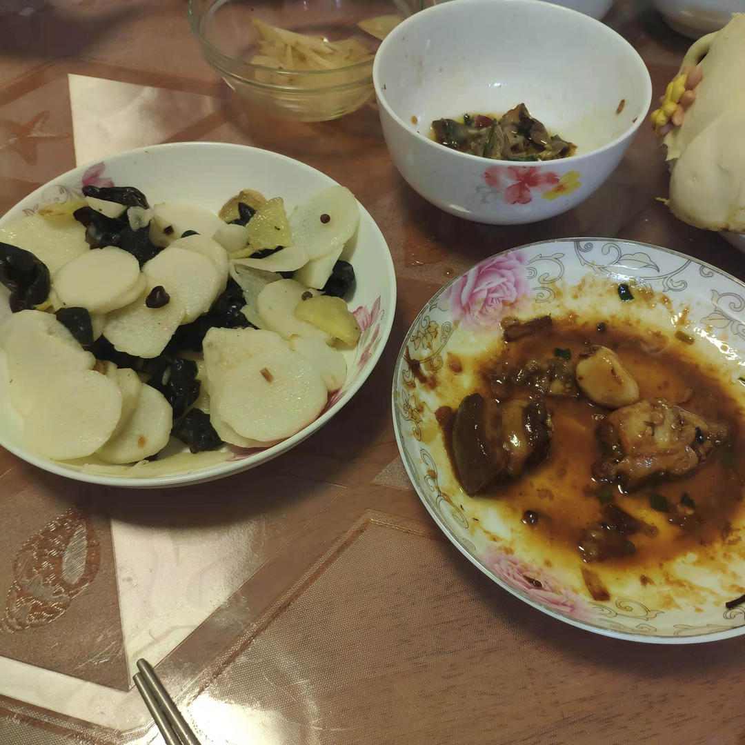 素菜冠军！营养美味的山药炒木耳