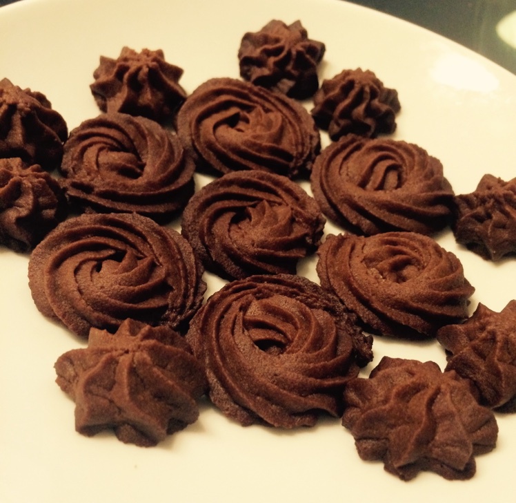 千丝板凳做的可可曲奇