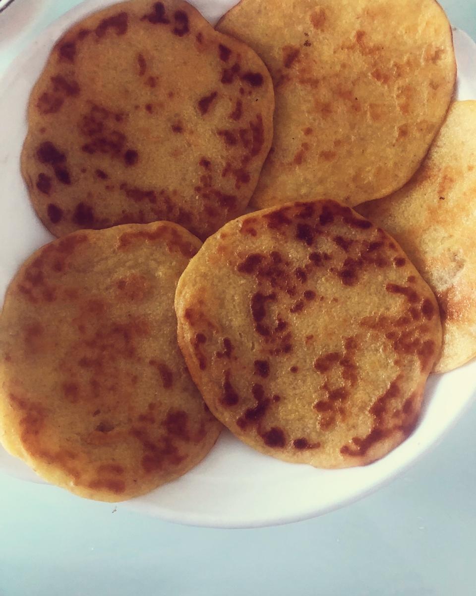 香甜玉米饼