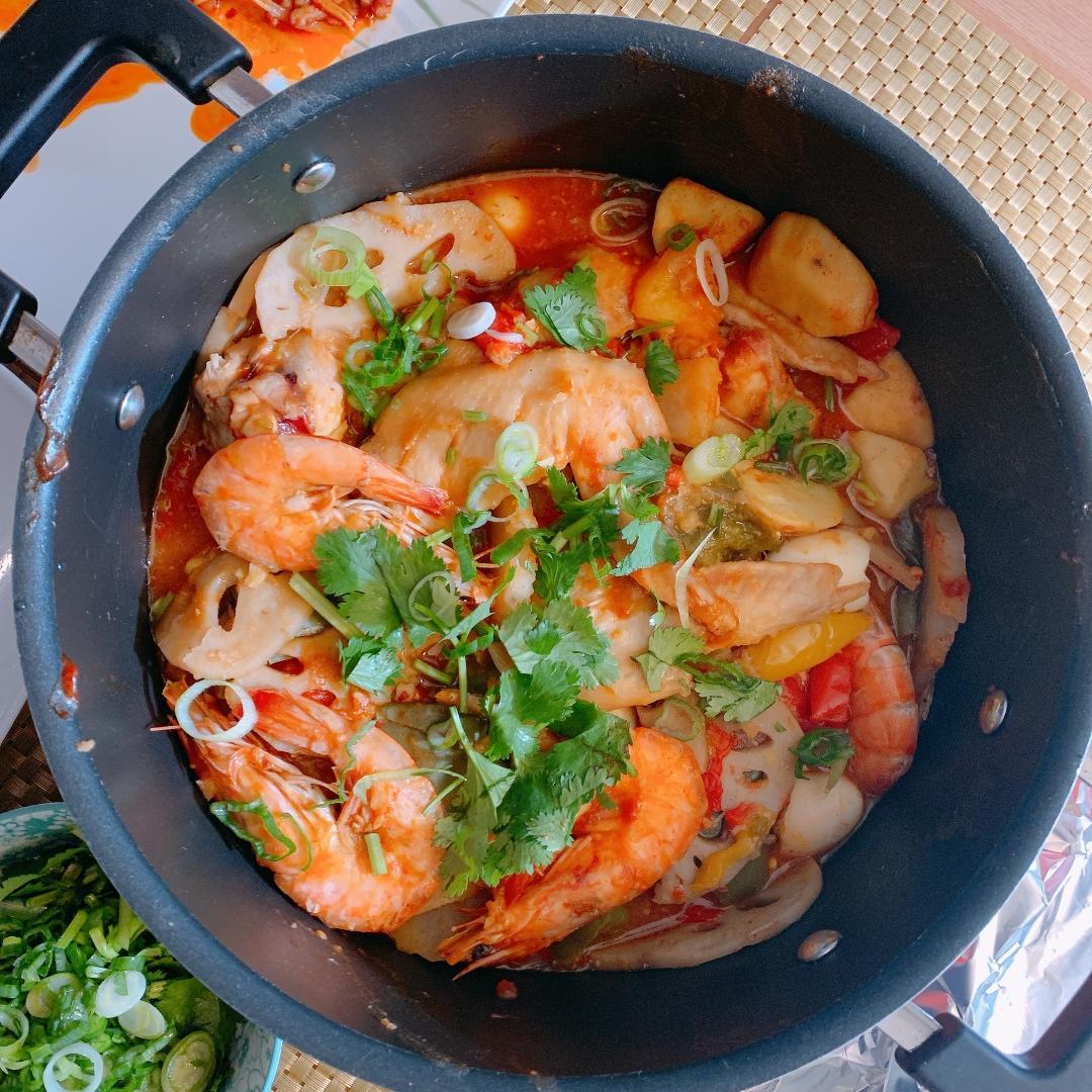 【三汁焖锅×蜂蜜柠檬酒】