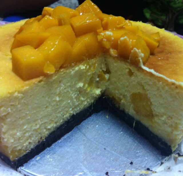 芒果芝士蛋糕