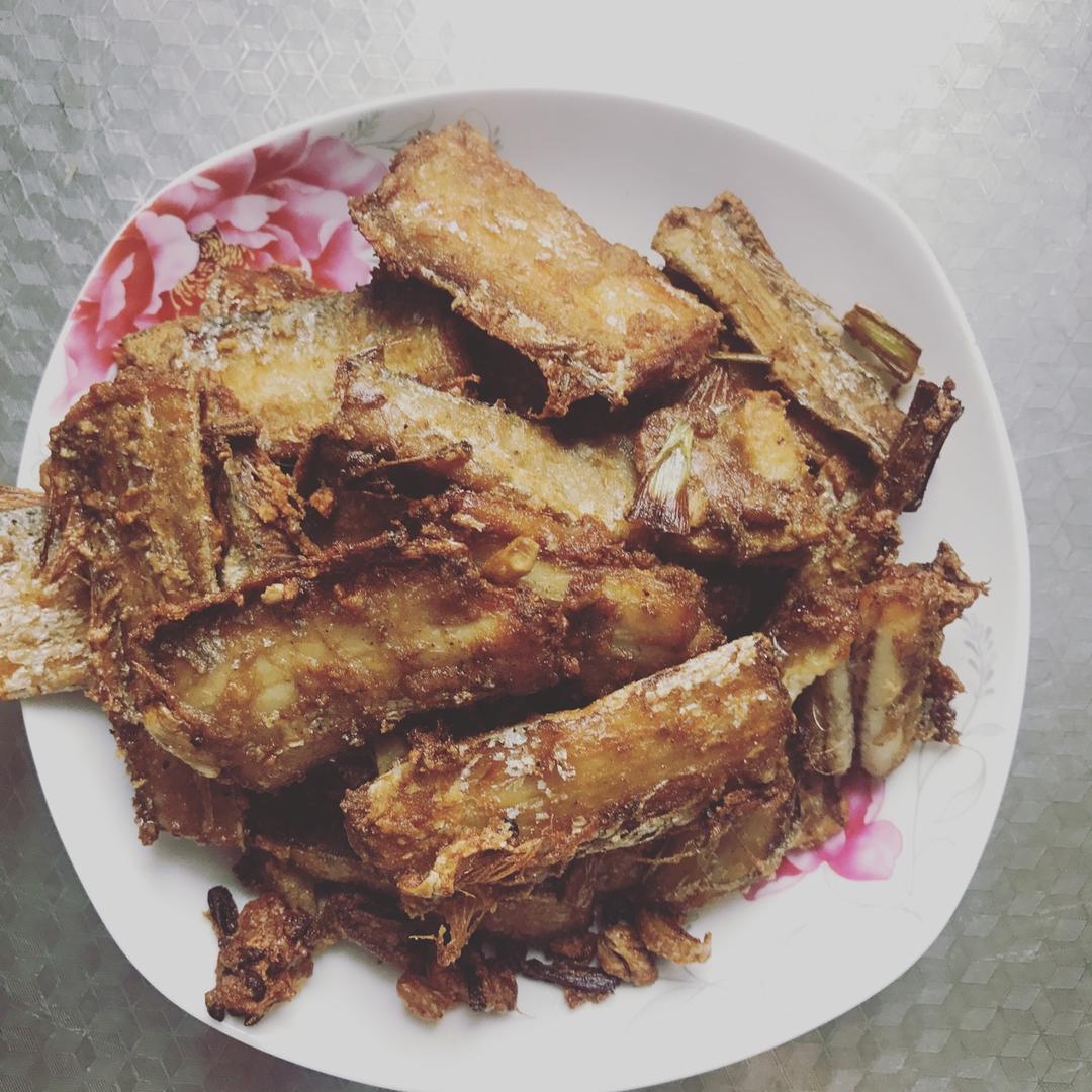 干炸带鱼