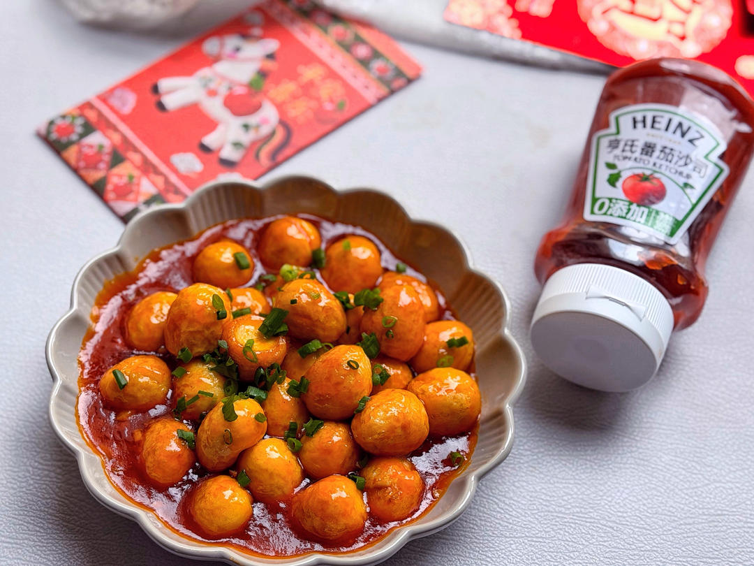 糖醋虎皮鹌鹑蛋