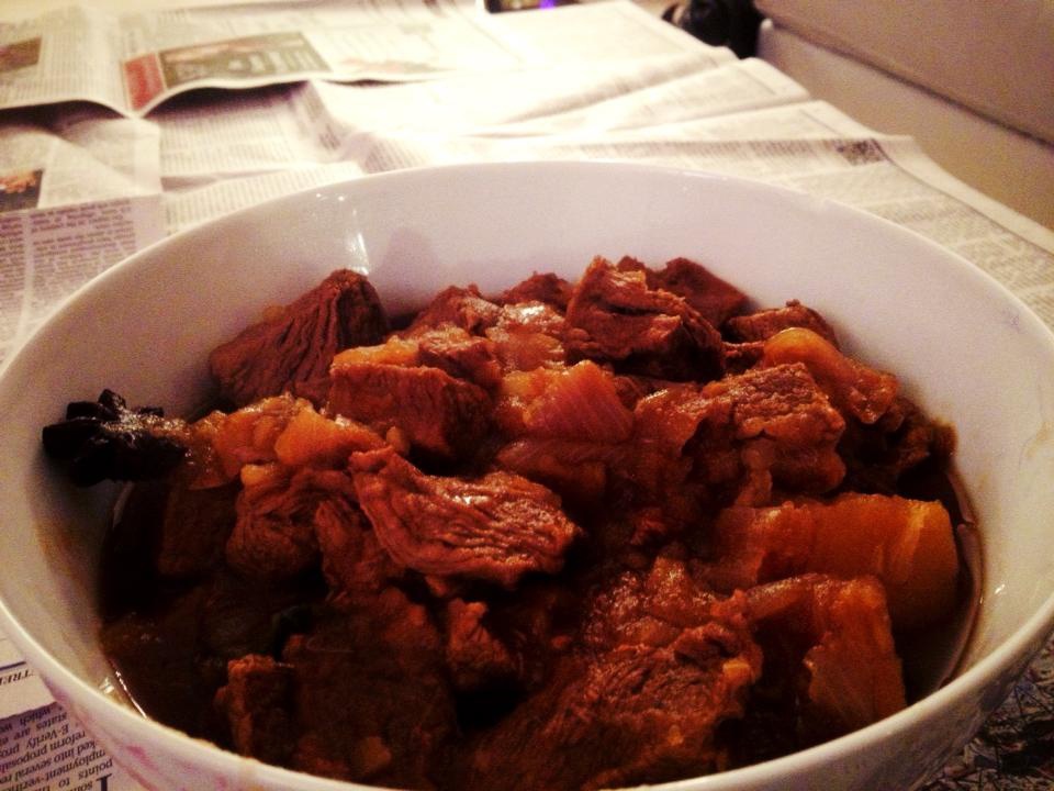 土豆烧牛肉
