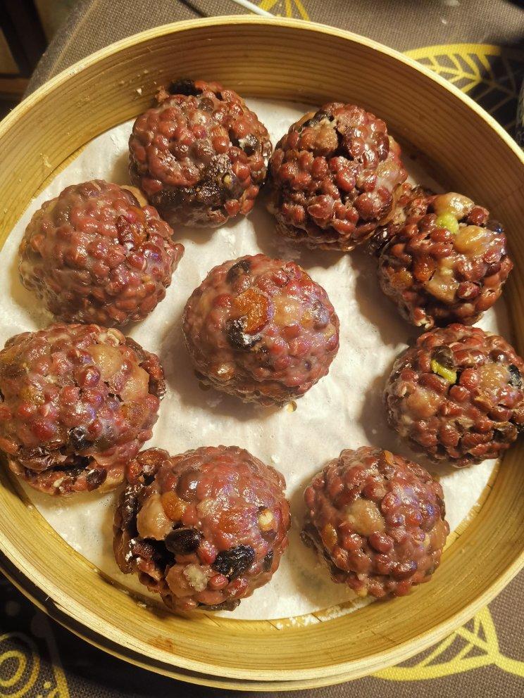 减脂瘦身代餐之粘豆包