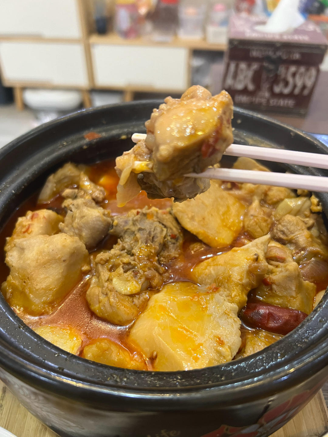 跟妈妈偷学的芋儿鸡，老公说可以去开店了