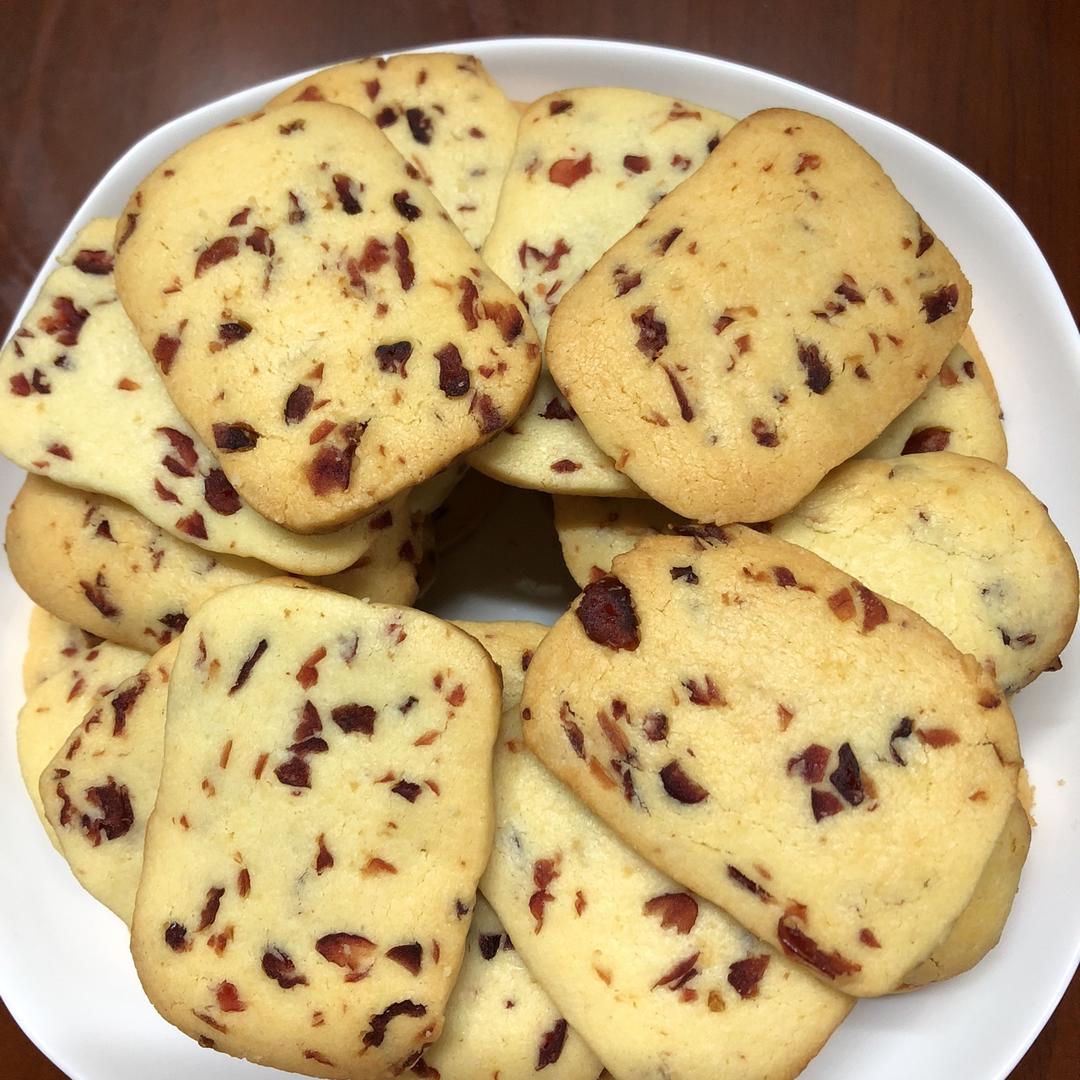 利君鞋材做的蔓越莓曲奇饼干