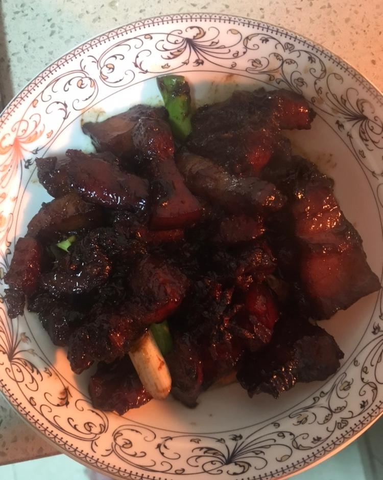 不加油不油腻的红烧肉