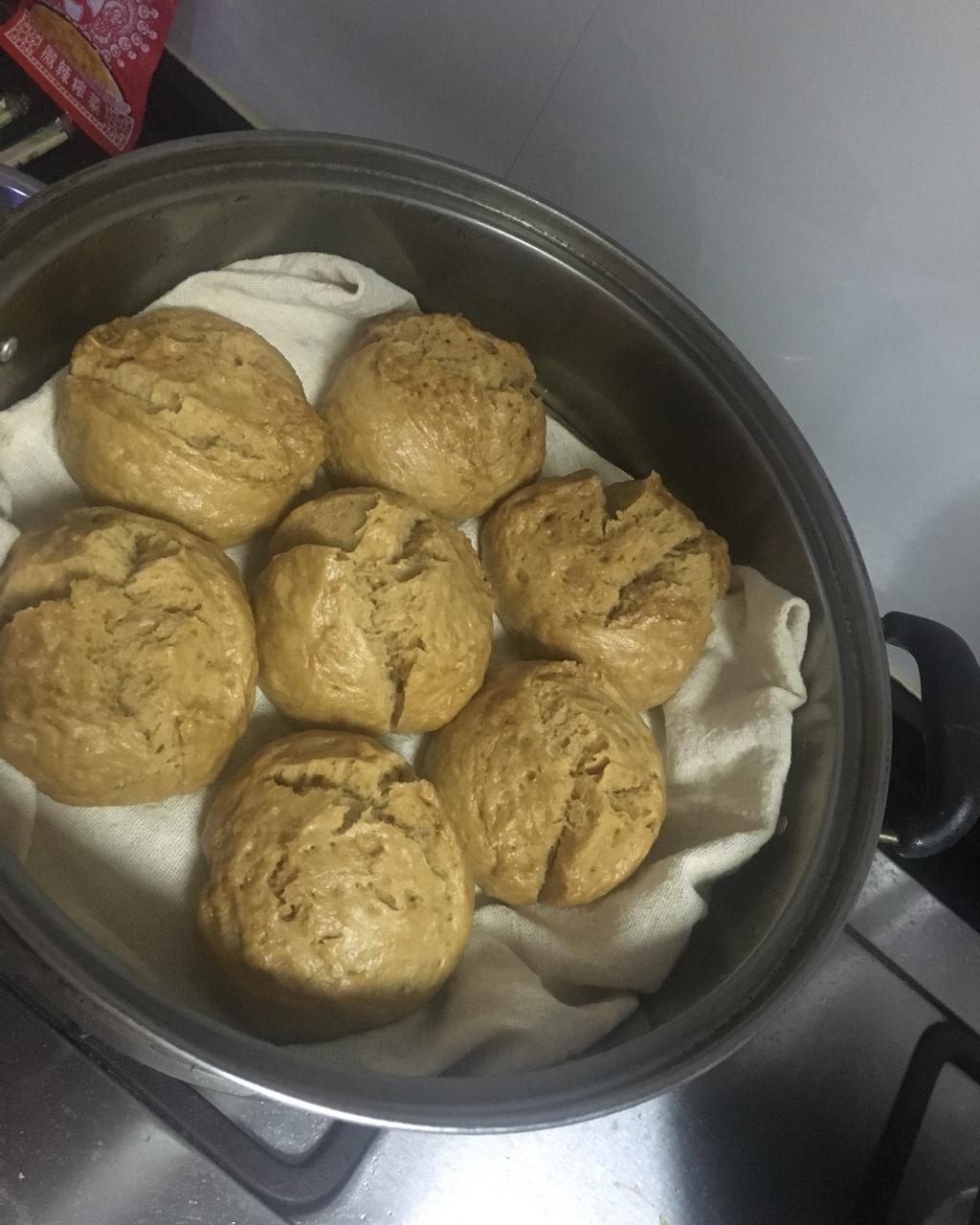 快手红糖开花馒头