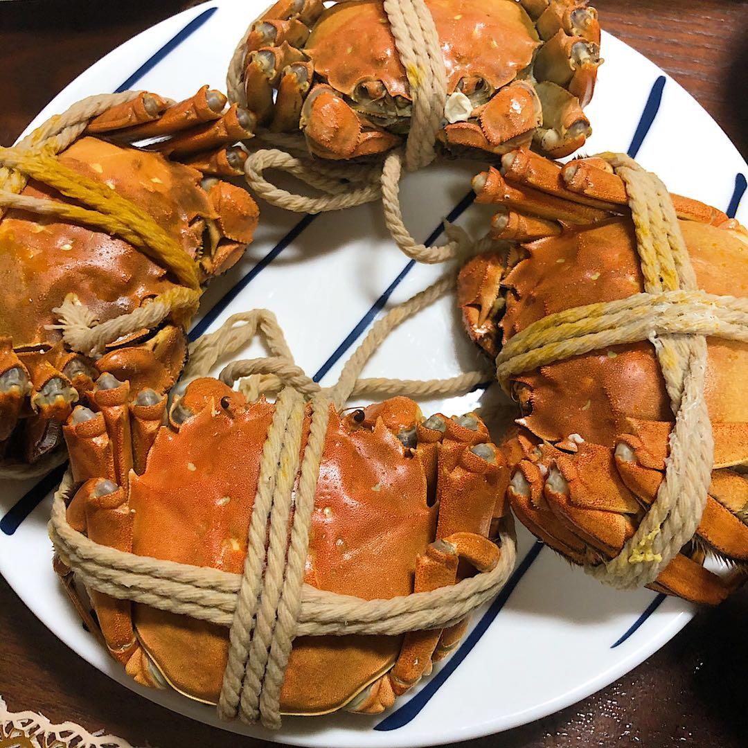 清蒸大闸蟹