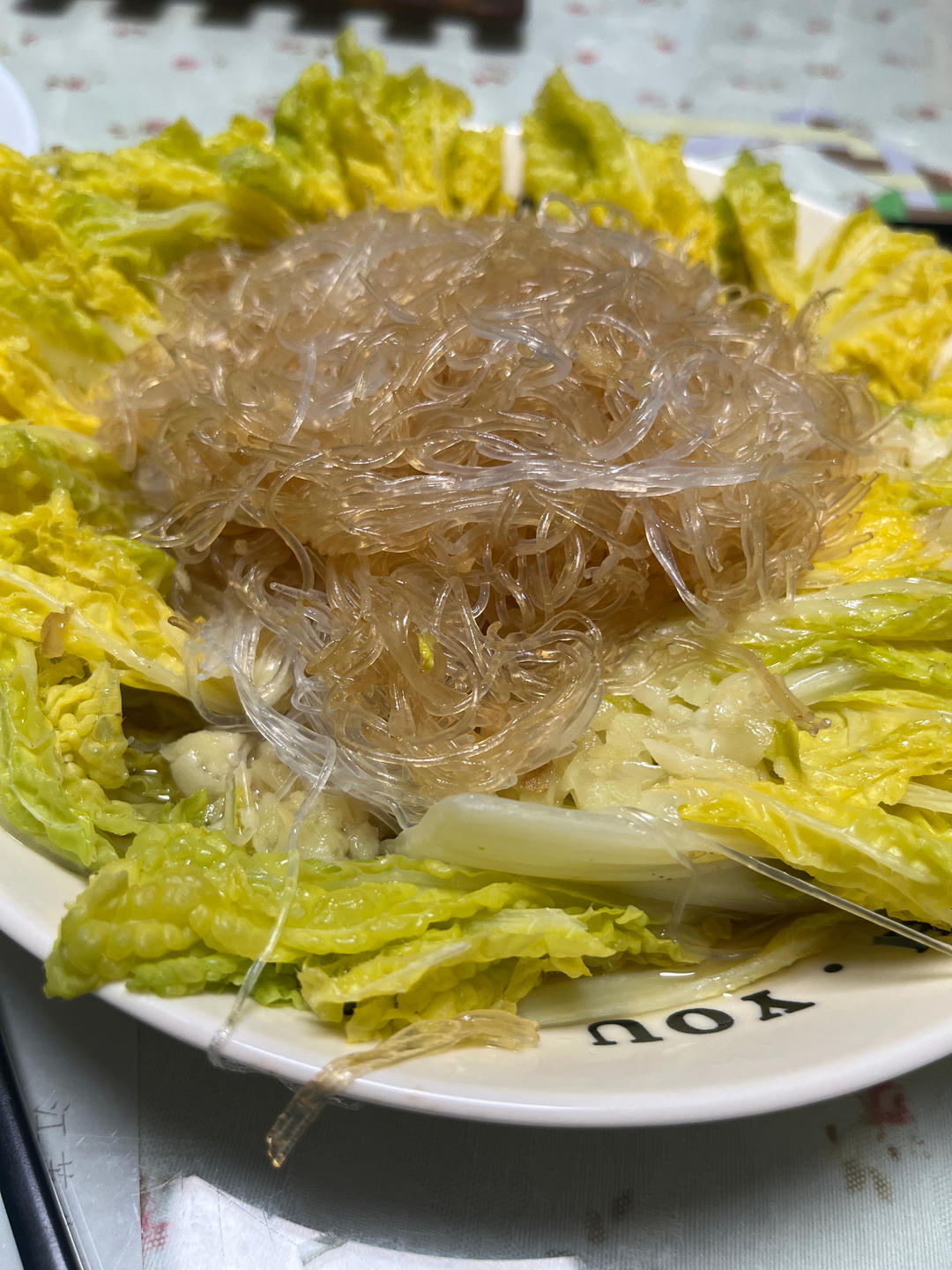 蒜蓉粉丝娃娃菜