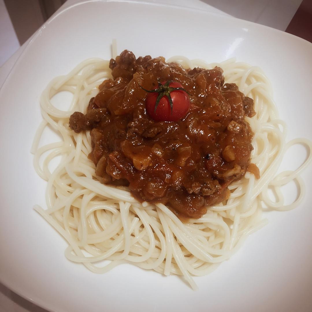 番茄肉酱意大利面