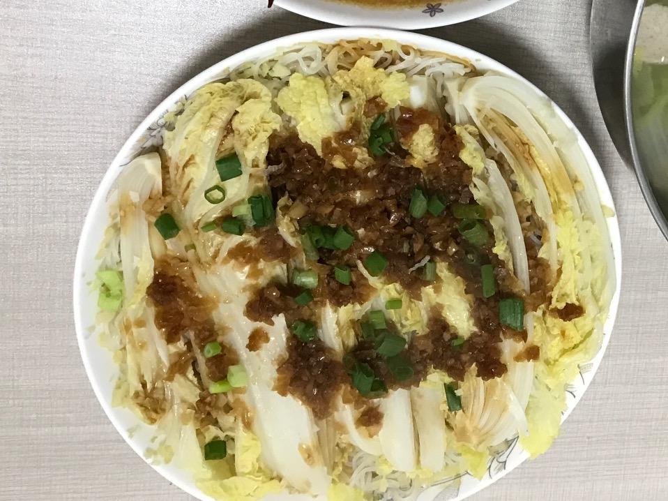 蒜蓉粉丝蒸娃娃菜