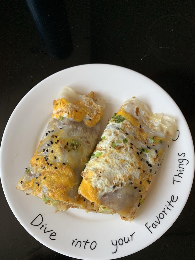 鸡蛋卷饼（路边摊复制版）