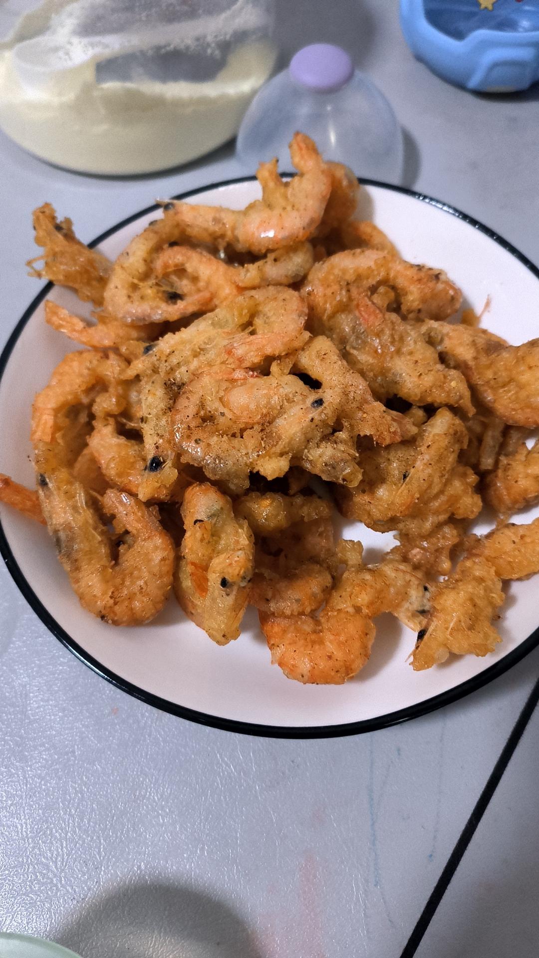 香酥椒盐小河虾