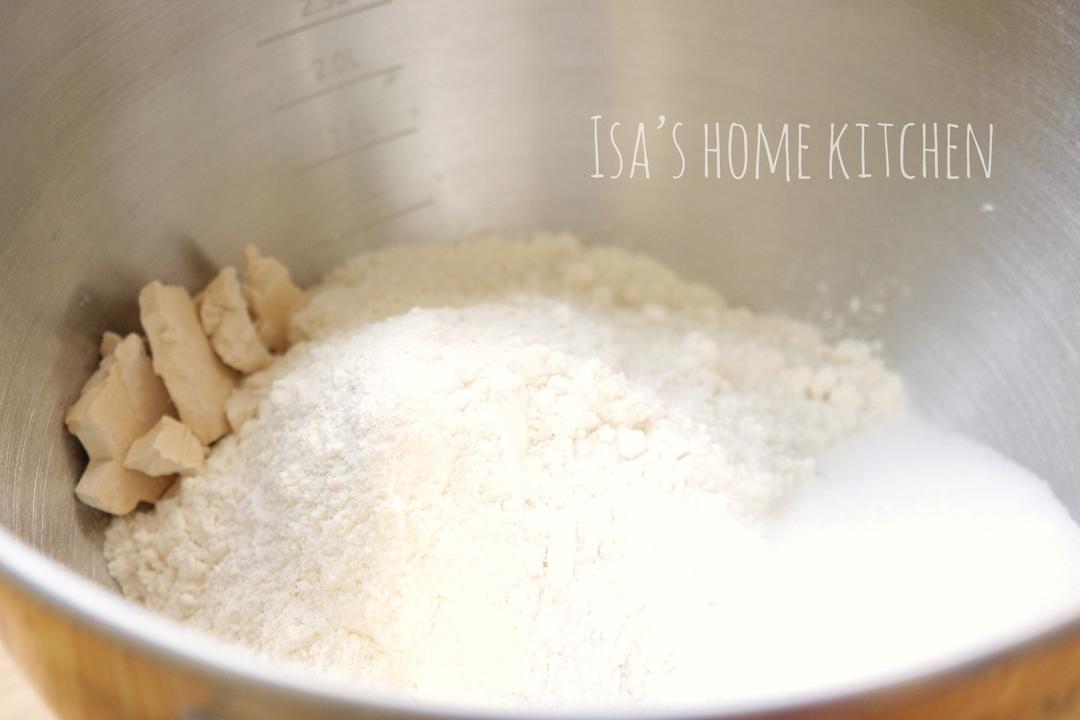 纯奶手撕吐司的做法 步骤1