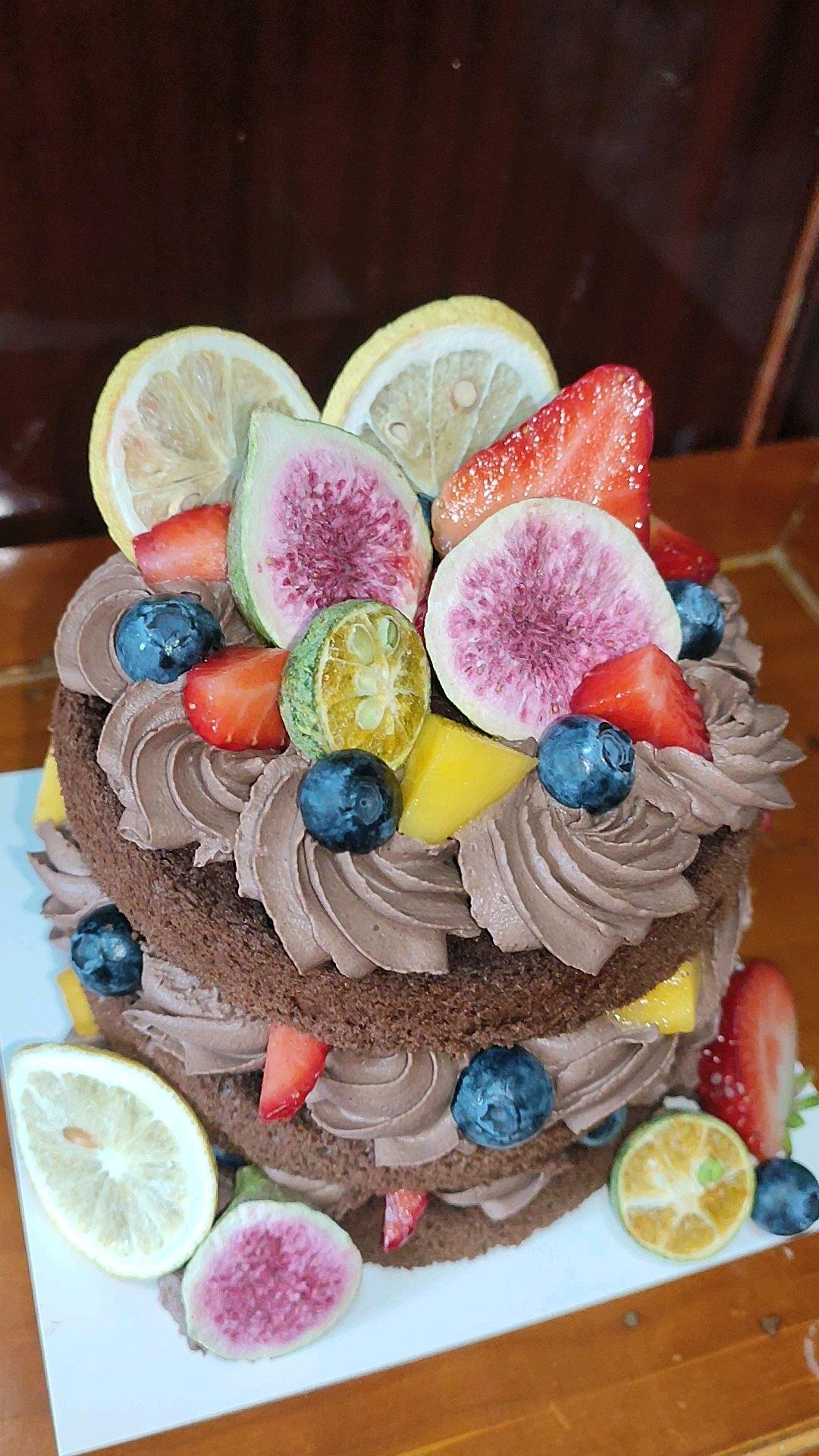 巧克力淡奶油（快手版）