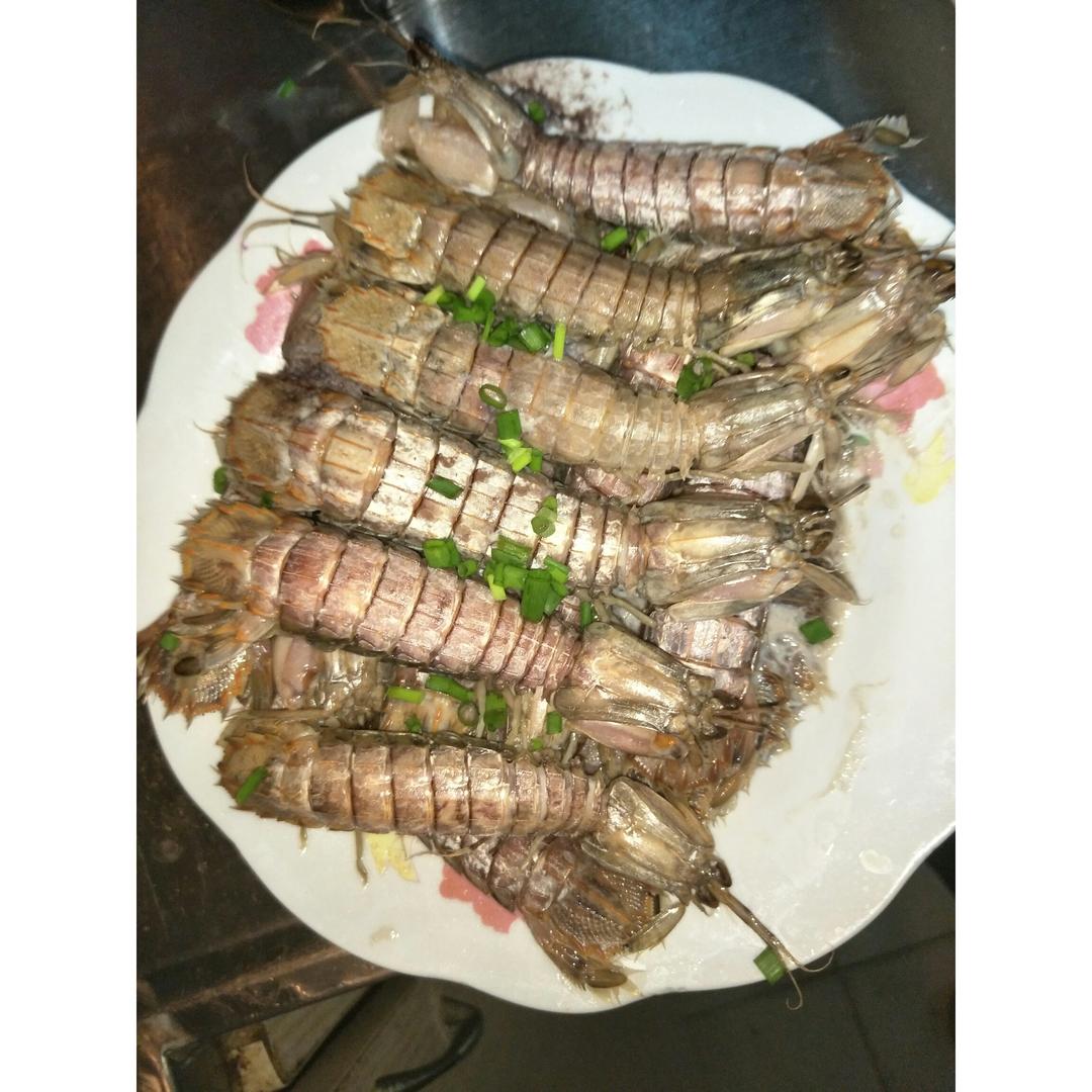 清蒸皮皮虾