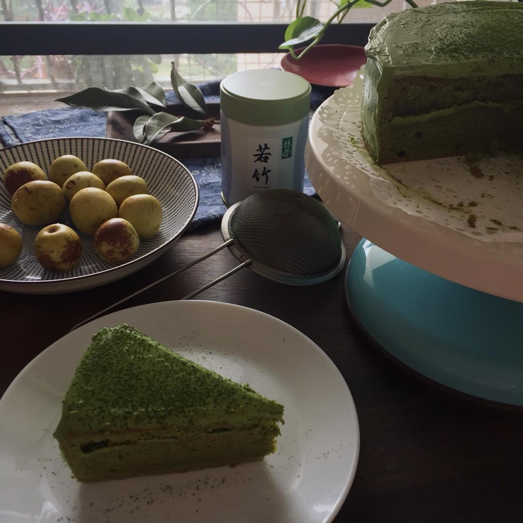 抹茶戚风蛋糕