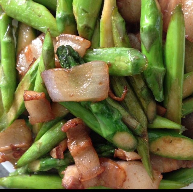 芦笋炒肉