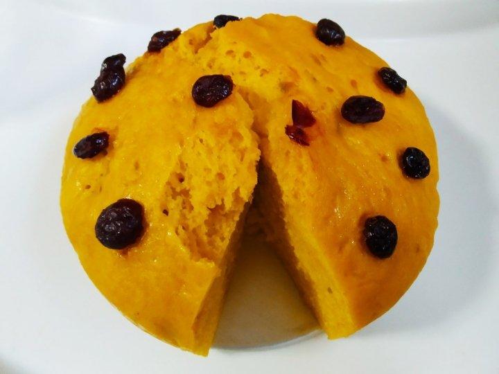 南瓜发糕 Steamed Pumpkin Cake