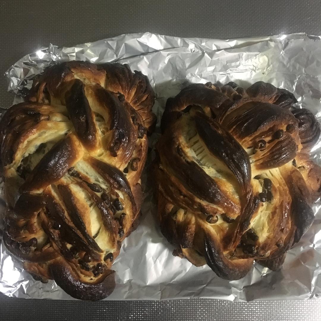 红豆丹麦面包