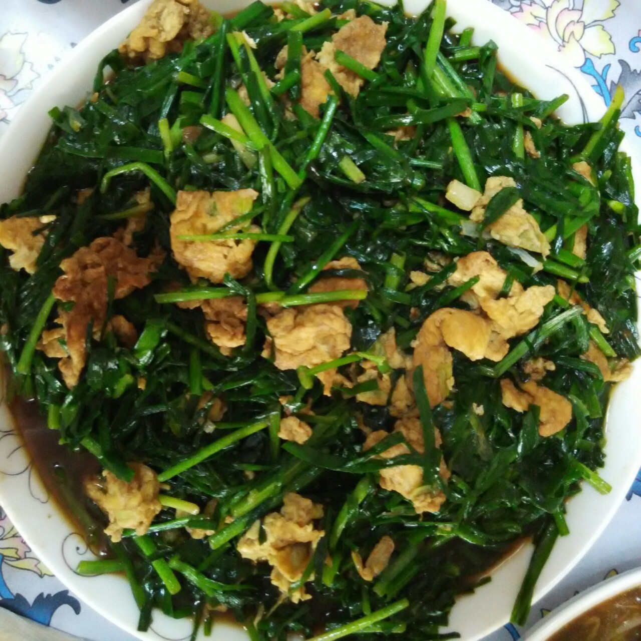 韭菜炒鸡蛋
