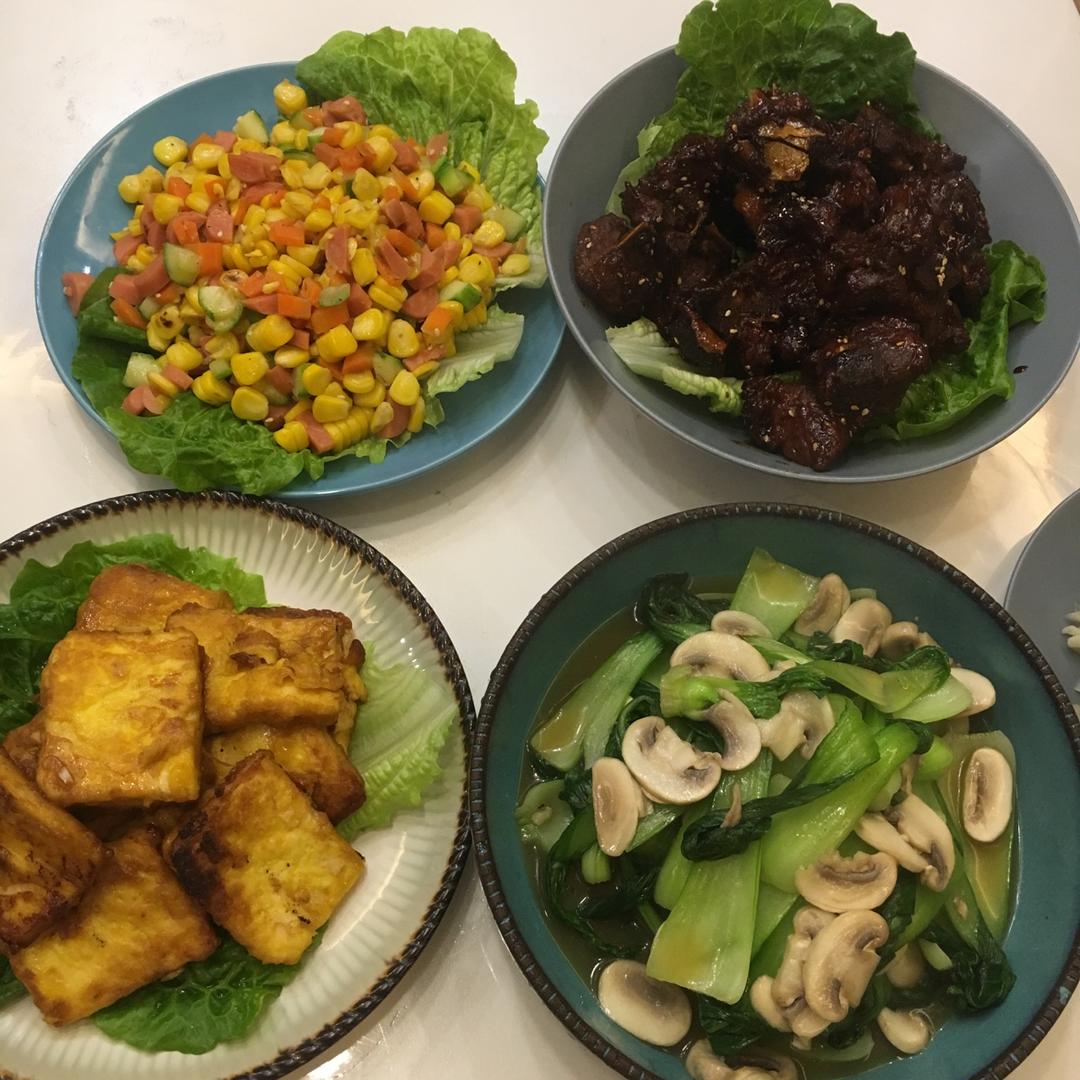 无敌好吃的香煎豆腐