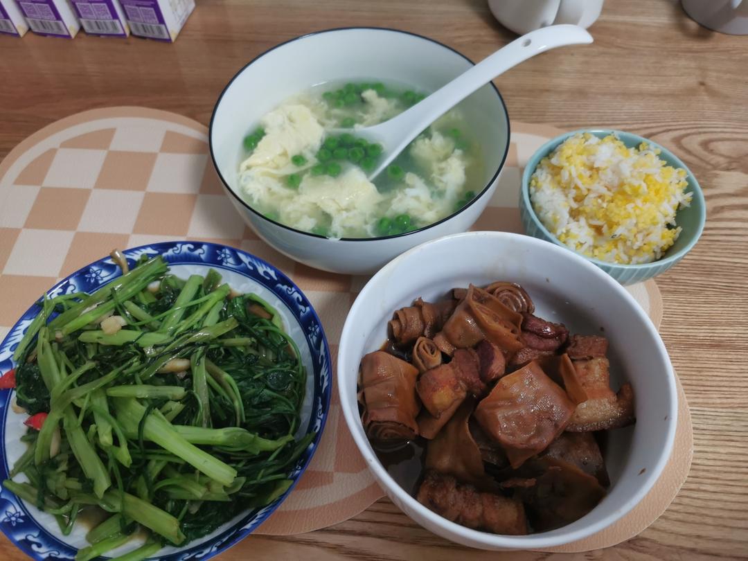 千张结烧肉