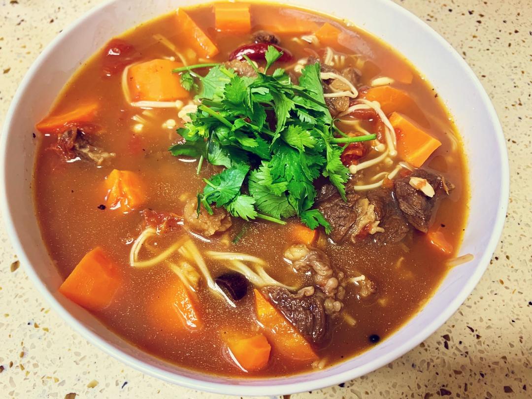 美极牛肉炖萝卜