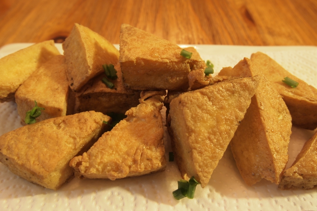 容易煎透的香脆臭豆腐的做法